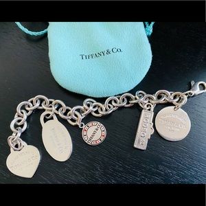 Return to Tiffany’s charm bracelet